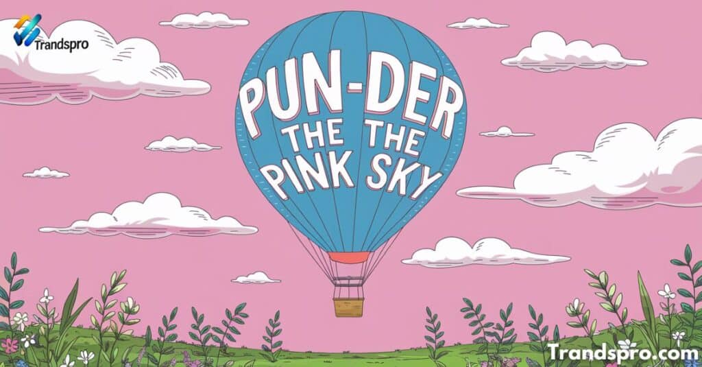 Pun-der the Pink Sky