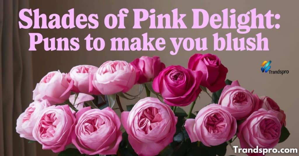 Shades of Pink Delight Puns to Make You Blush