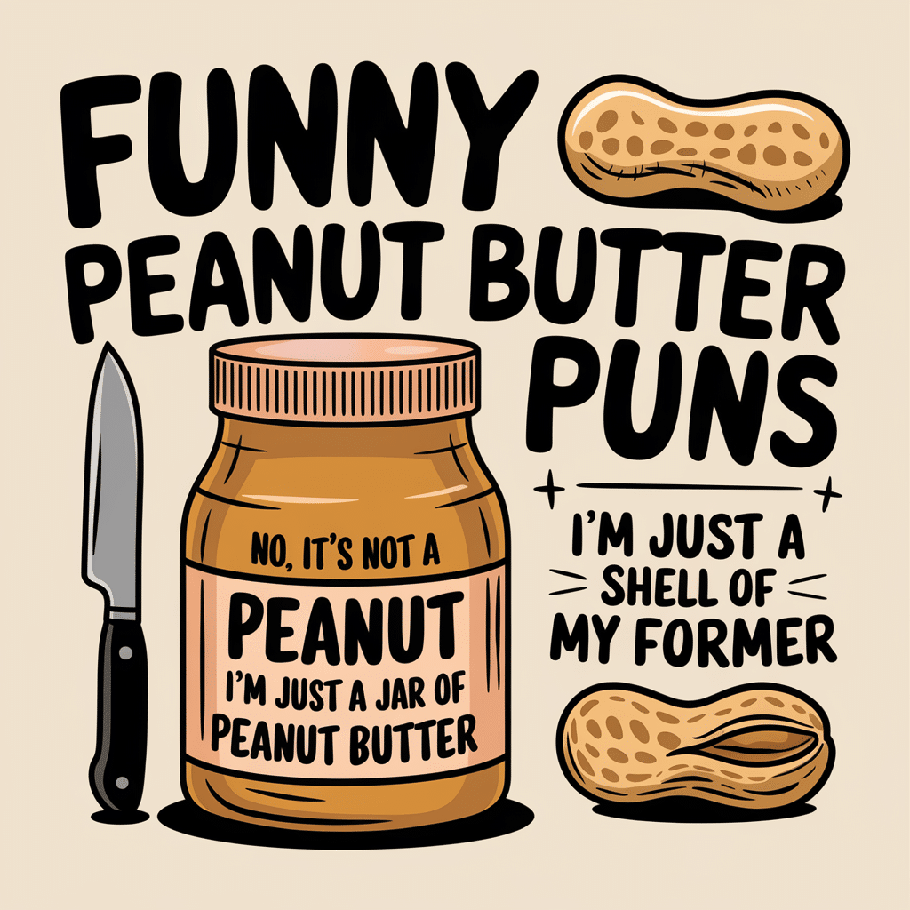 Funny Peanut Butter Puns