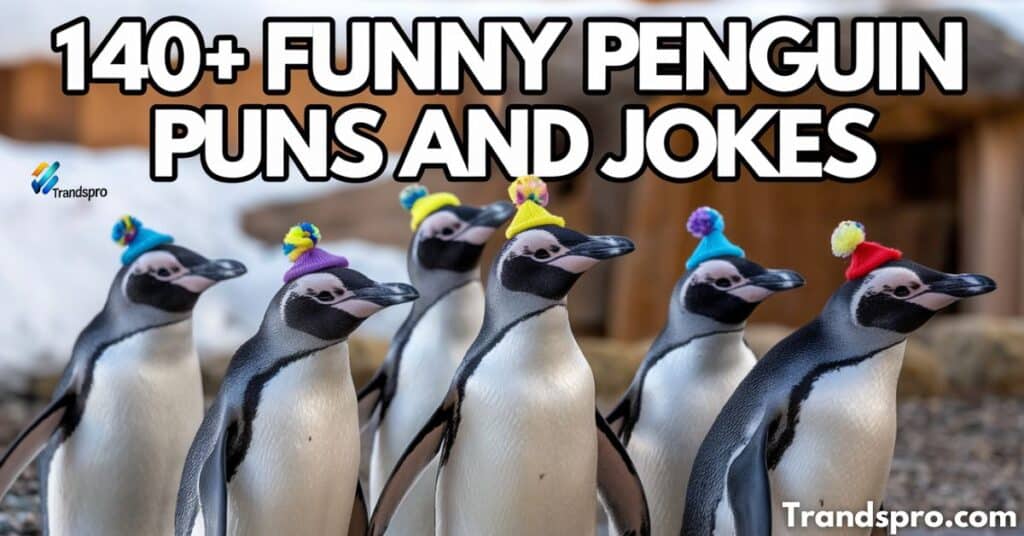 140+ Funny Penguin Puns And Jokes Slide into Laughter