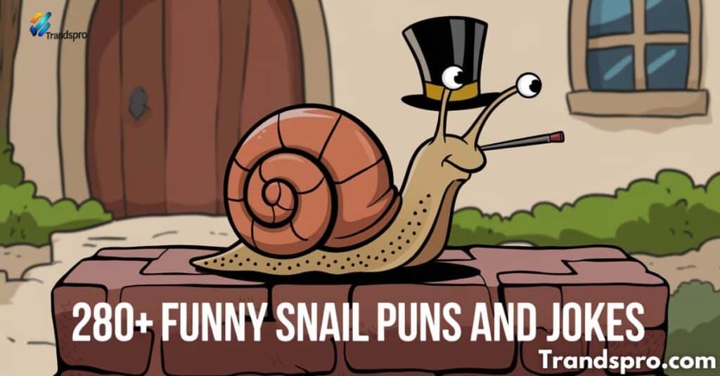 280+ Funny Snail Puns And Jokes Slow and Hilarious