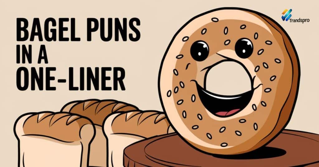 Bagel Puns in a One-Liner