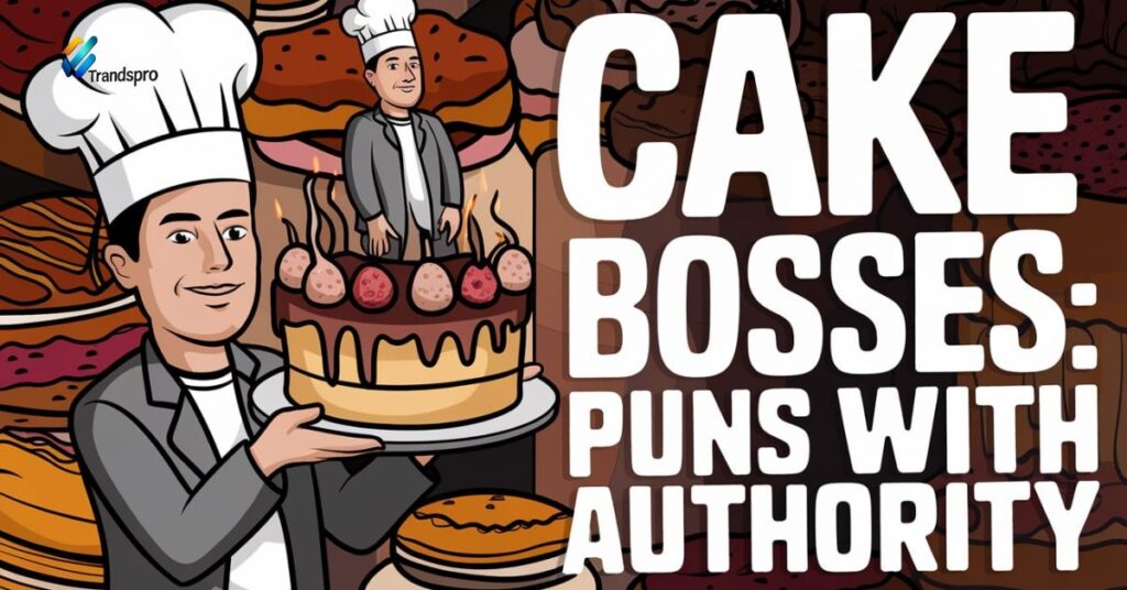 Cake Bosses Puns with Authority