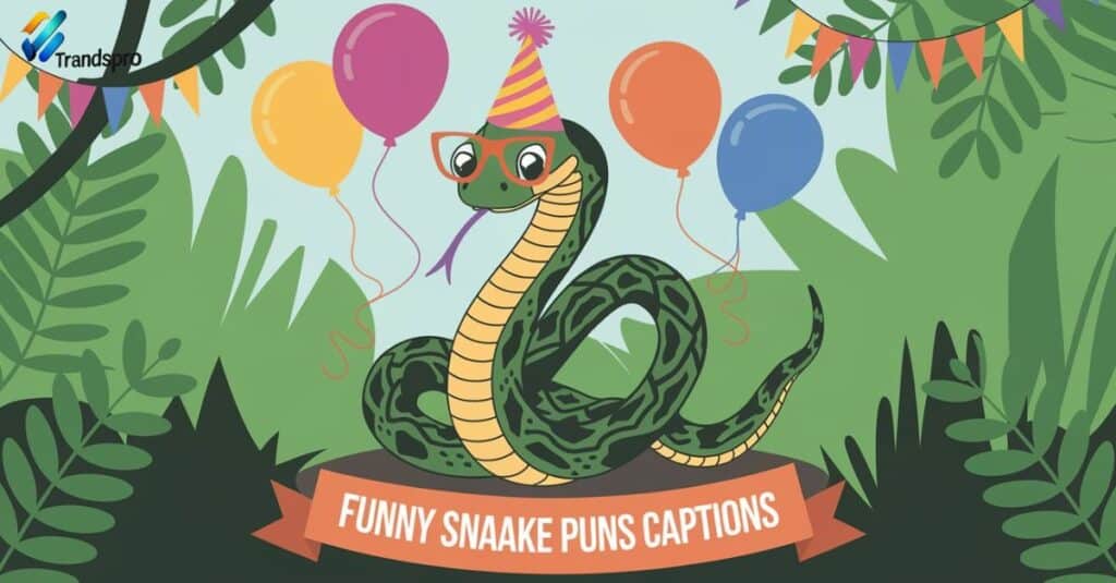 Funny Snake Puns Captions