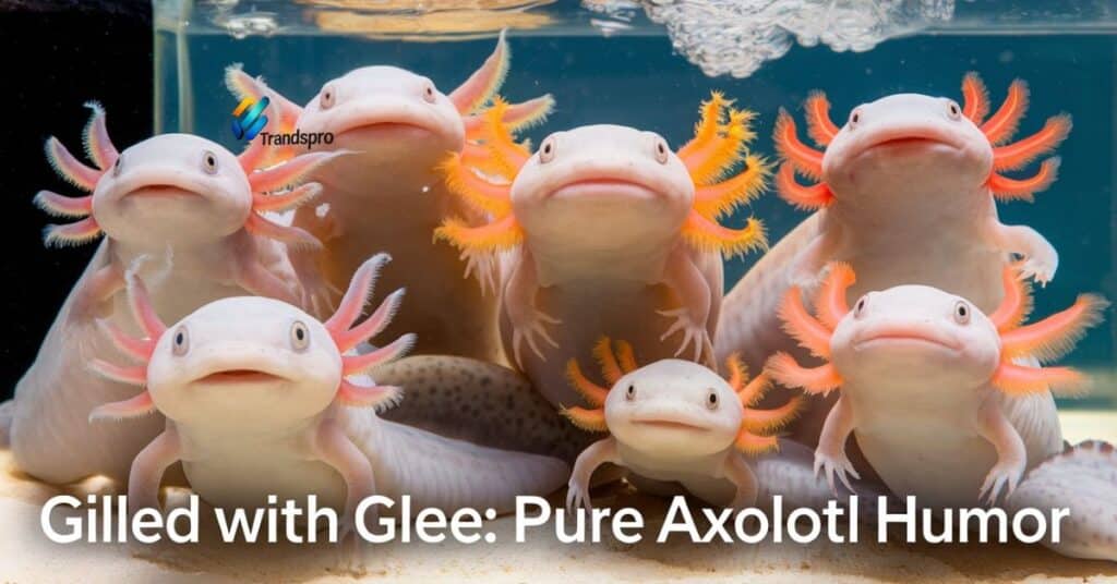 Gilled with Glee: Pure Axolotl Humor