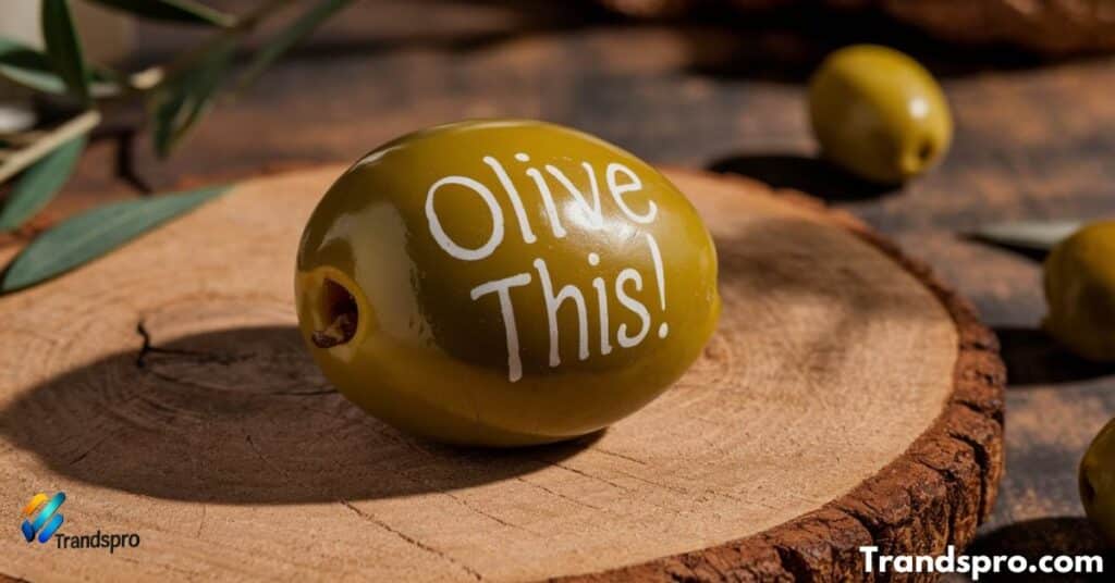 Puns to Make You Say “Olive This!”