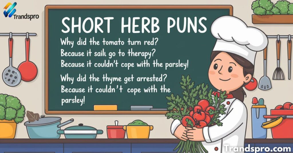 Short Herb Puns