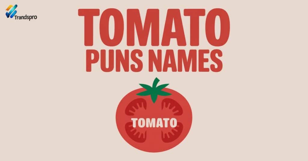 Tomato Puns Names