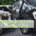 Nikhil Bicycle Accident Portola Valley